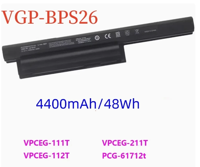 Suitable for the New Sony Sony Vgp-Bps26A Vgp-Bps26 Vgp-Bpl26 Laptop Battery