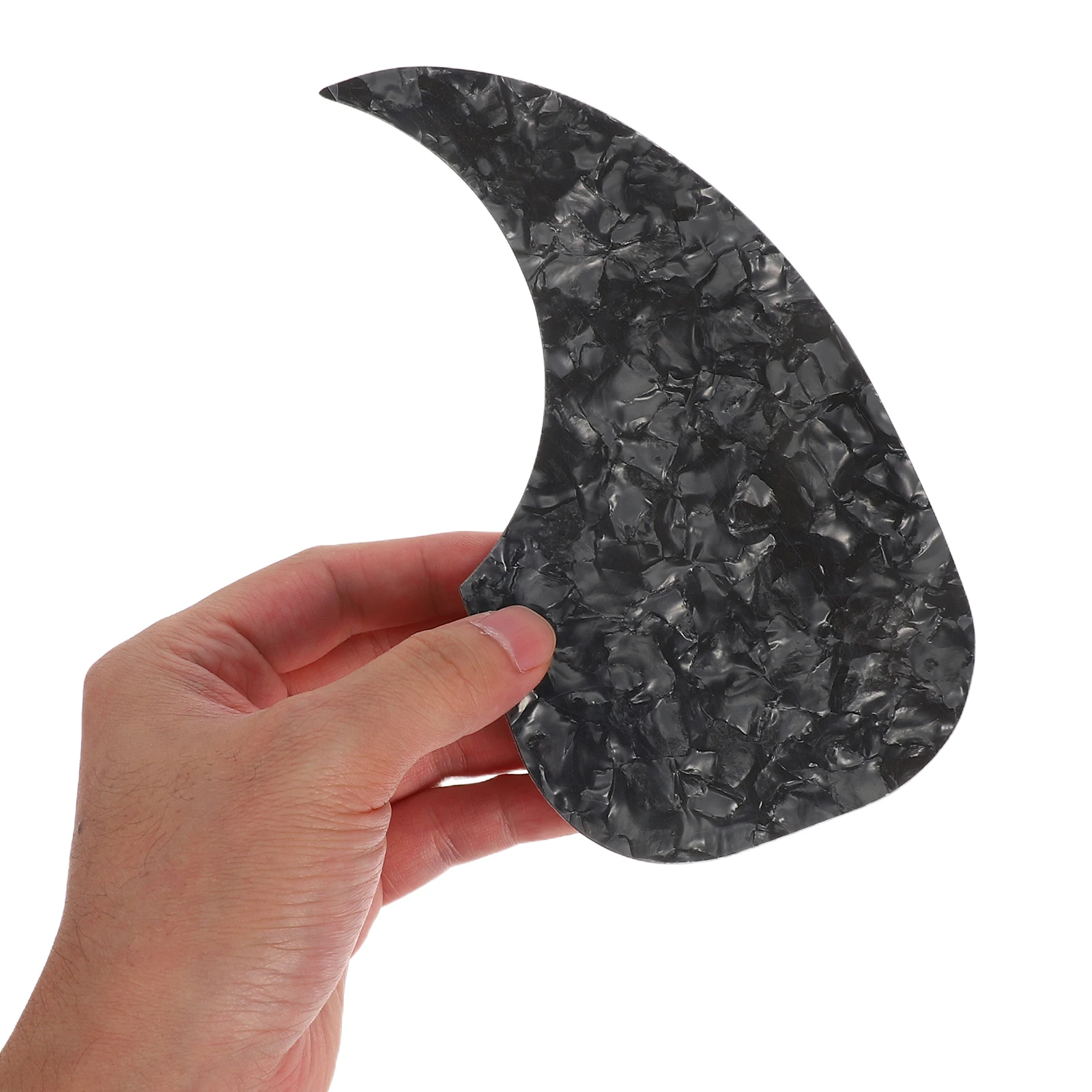 

Guitar Pickguard Folk Sticker Acoustic Scratch Plate Self Adhesive Musical Instrument Waterdrop Accessories for Protector