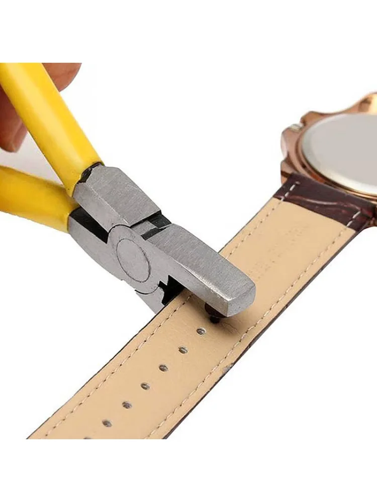 Mini Table Band Hole Puncher Hole Puncher for Belts Leather Band Clamp Leather Hole Puncher DIY Leather Hole Opening Tool