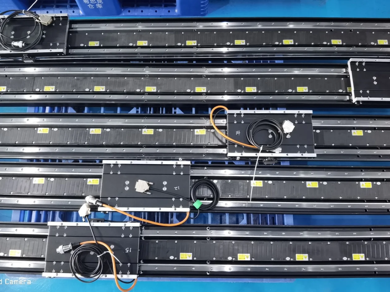 وحدة محرك سيرفو خطي قابل للتخصيص من سلسلة MFA، المحرك الخطي للناقل الخطي، الجزء الثابت المغناطيسي من الحديد الأساسي