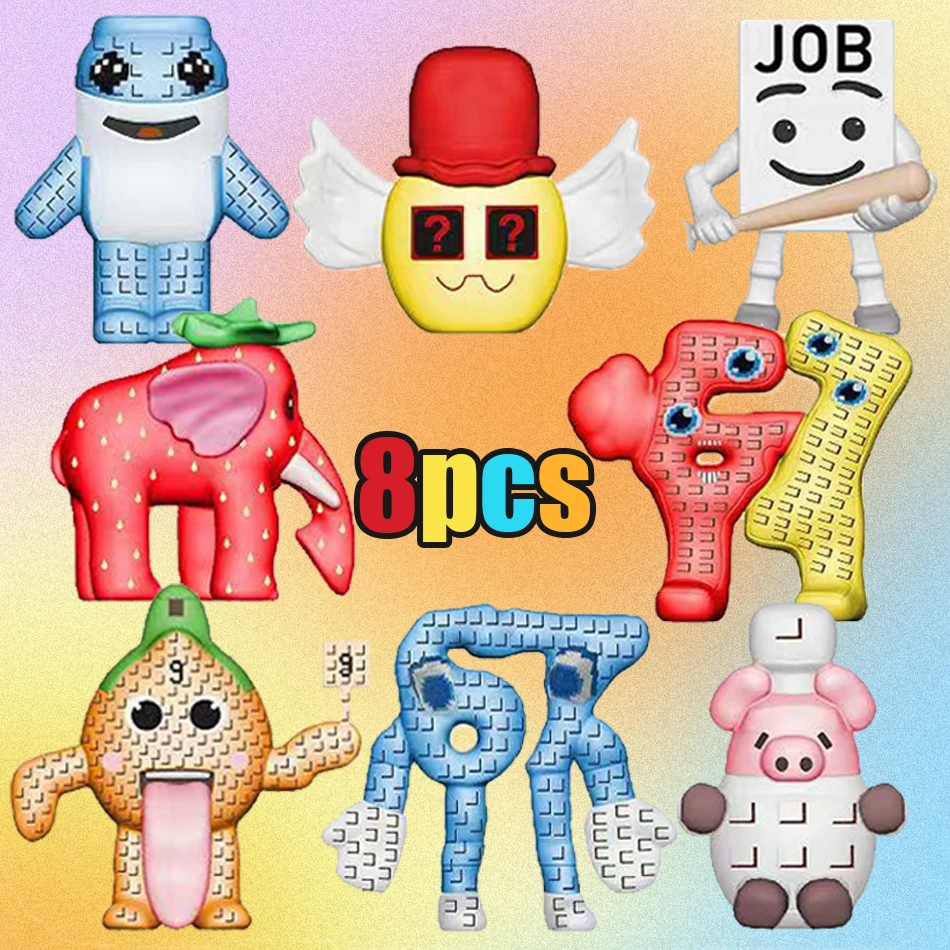 New Steal A Brainrot No.9 67 Model Steal A Brain Game Character Anime Collectable Christmas Gift for Fans Gift Childrens Toys