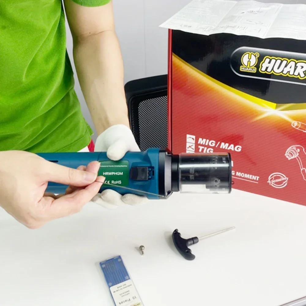 

perfect 2026HUARUI 220V TIG Rod Adjustable Angle Grinder Machine Tungsten Electrode Grinder