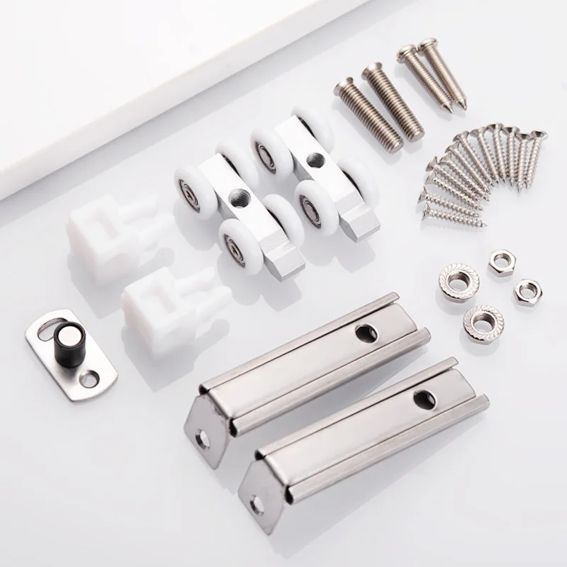 

Zinc Alloy Hanging Wheel Sliding Door Sliding Door Silent Bearing Track Pulley Wardrobe Hanging Rail Buffer Roller Thickened