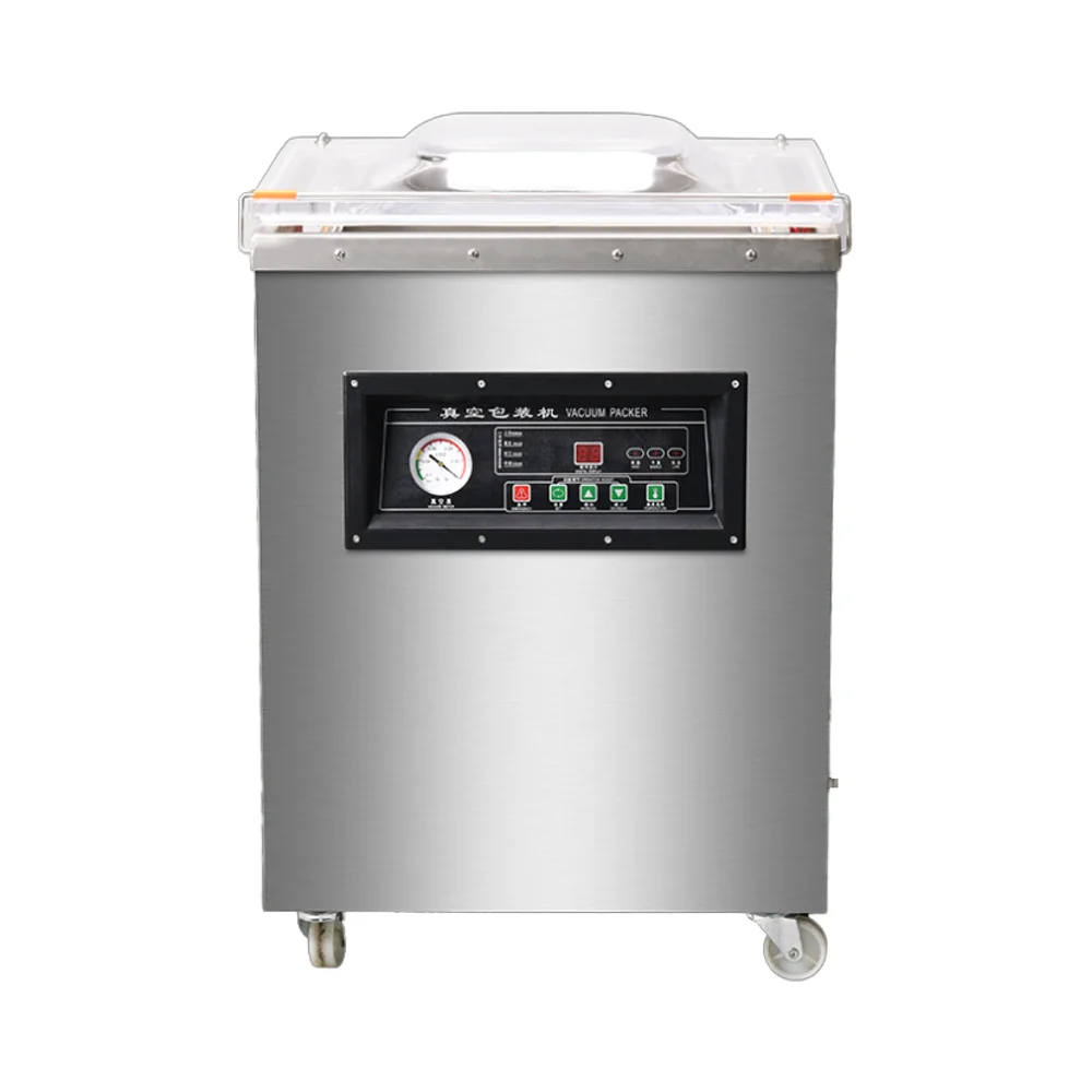 Electric Single Chamber Automatic Multifunctional Food Saver Vacuum Packaging Heat Sealer Machine