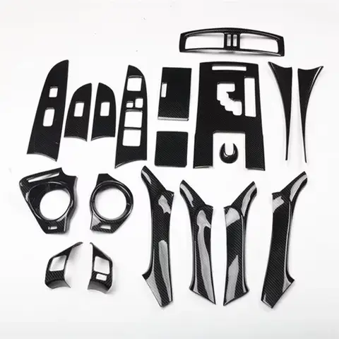 RHD 자동차 인테리어 스티커 몰딩 ABS 탄소 섬유 스타일링 액세서리, 렉서스 IS250 IS300 2006 2007 2008 2009 2010 2011