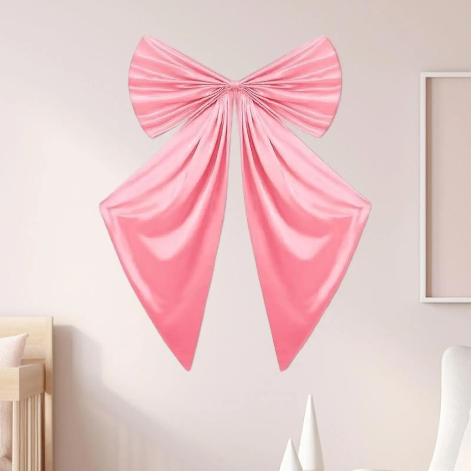 

Wall Bow Party Supplies Large Pink Bow for Themed Party Baby Shower Wedding