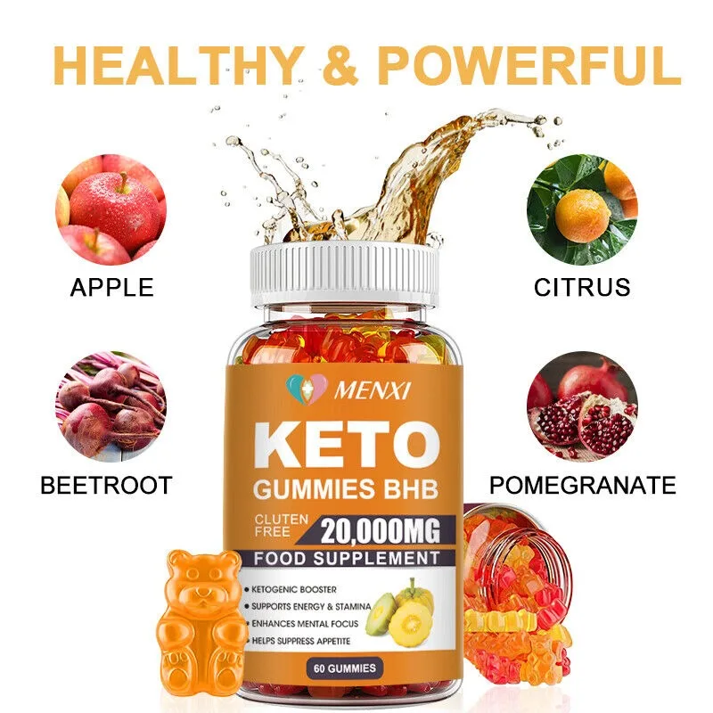 Keto ACV Gummies - Fat Burner Weight Loss,Slimming Appetite Suppressant 20,000MG