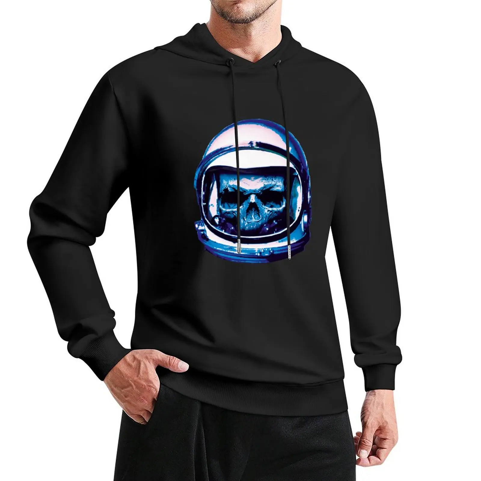 

Astronaut Skull Pullover Hoodie men's autumn clothes men wear men's hoodie sweatshirt