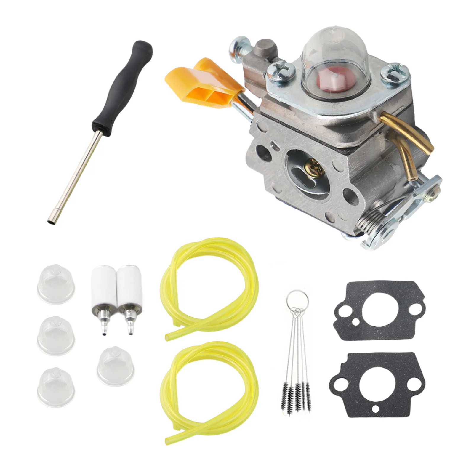 Backyard for Cleaning Carburetor Kit Lawnmower Carburetor Replacement Compatible With 26cc Engines Easy Installation
