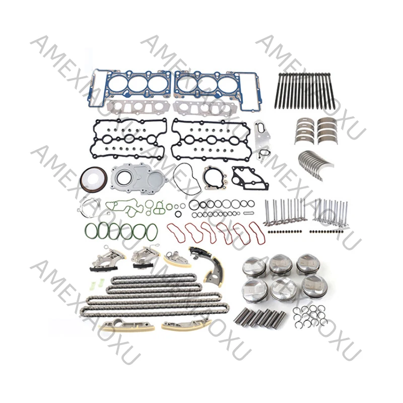 Engine Rebuilding & Timing Kit Fits For AUDI Q7 A8 3.0T CREC CRED CREH CREG 06E103149AR,06E103148AR 06E103483P,06E103484N AMEXIA