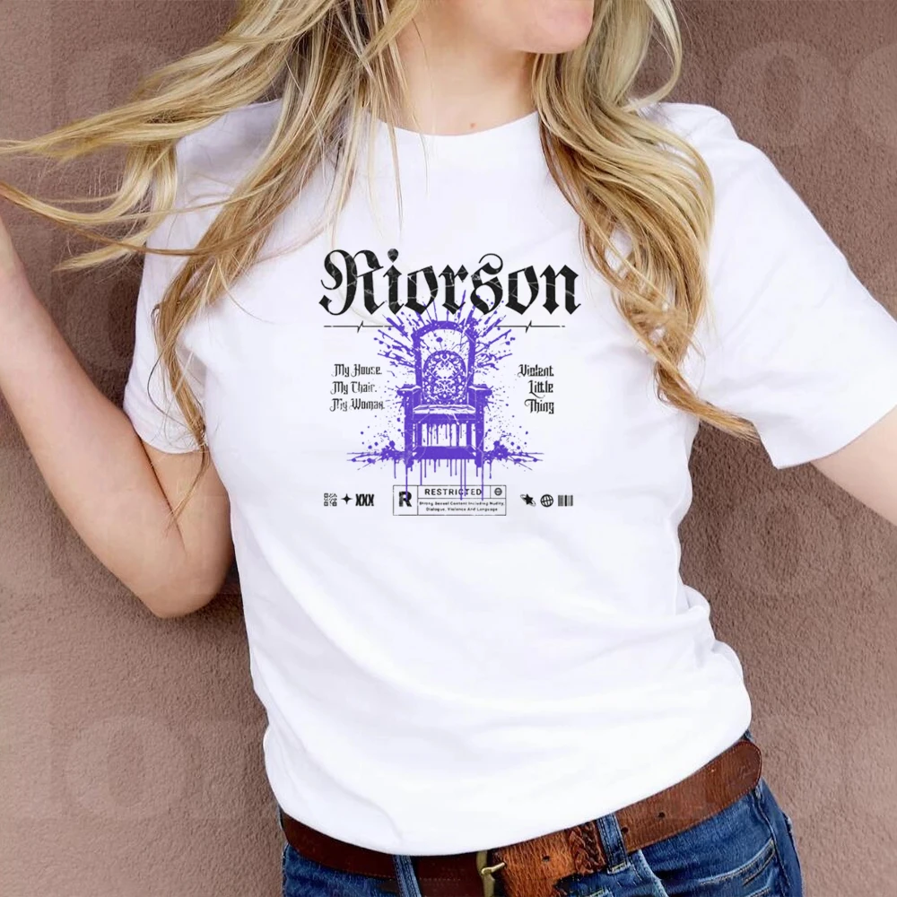 Riorson House Shirt Licensed Fourth Wing Merch My House My Chair My Woman T-shirt Xaden Violet Rebecca Yarros Iron flame Shirt