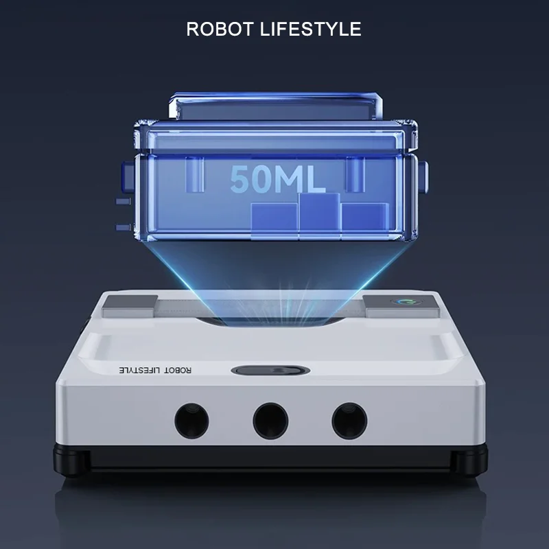 Robot limpiador de ventanas, limpiador robótico para vidrio sin marco, alta succión, 3000Pa, eléctrico, inteligente, automático