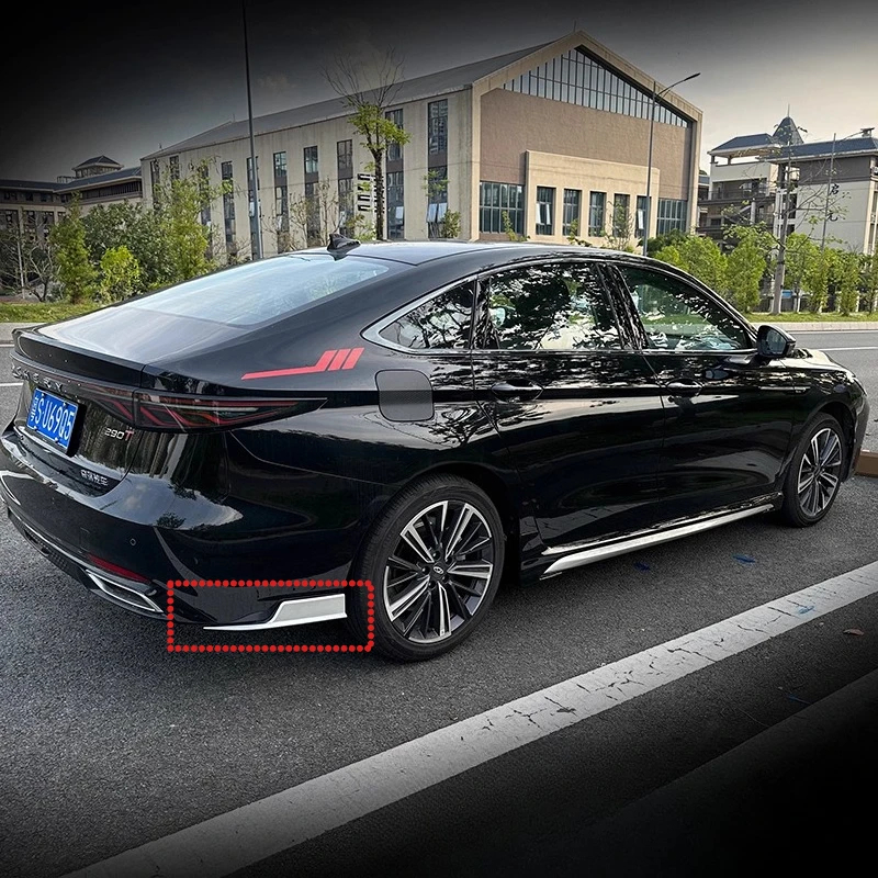 Для Chery ARRIZO 8 PRO Fulwin A8 A8L модификация защиты задних углов, специальный задний бампер, столкновение задней губы Для Chery ARRIZO 8 PRO Fulwin A8 A8L модификация защиты задних углов, специальный задний бампер, столкновение задней губы
