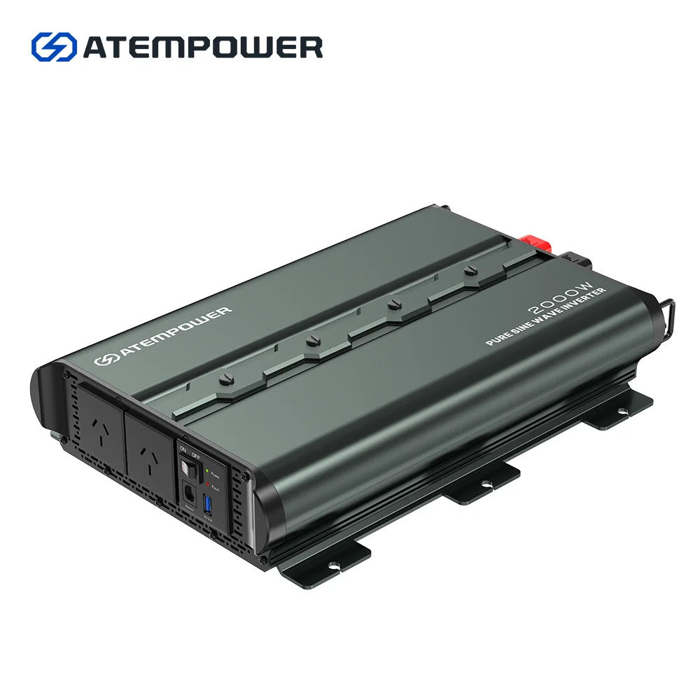 ATEM POWER 12V To 110V/220V 2000W/4000W Pure Sine Wave Power Inverter