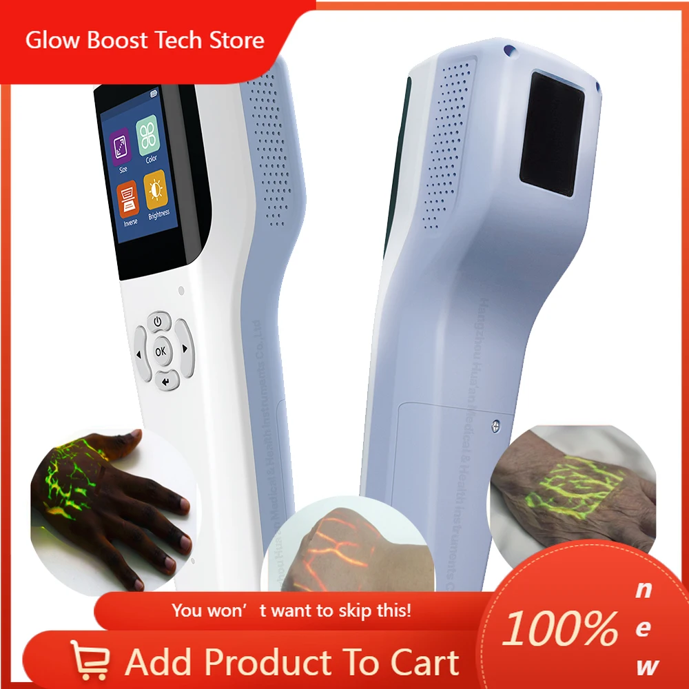 

NYEfficiency Portable Illumination Infrared Subcutaneous Vein Device Detector Finder Viewer Locator for Medicine Injection