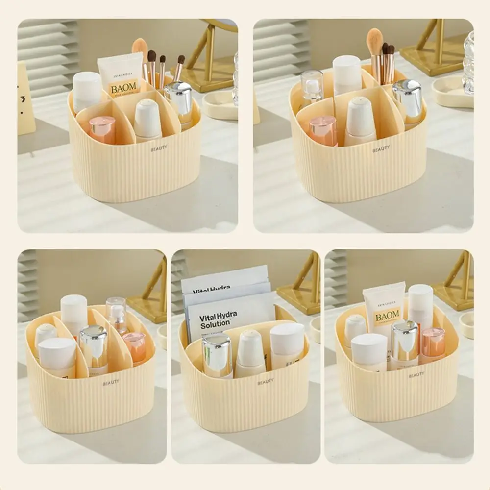 Multipurpose Cabinet Storage Box Large Capacity Expand Space Cosmetic Storage Cases Makeup Brush Pen Holder Plastic