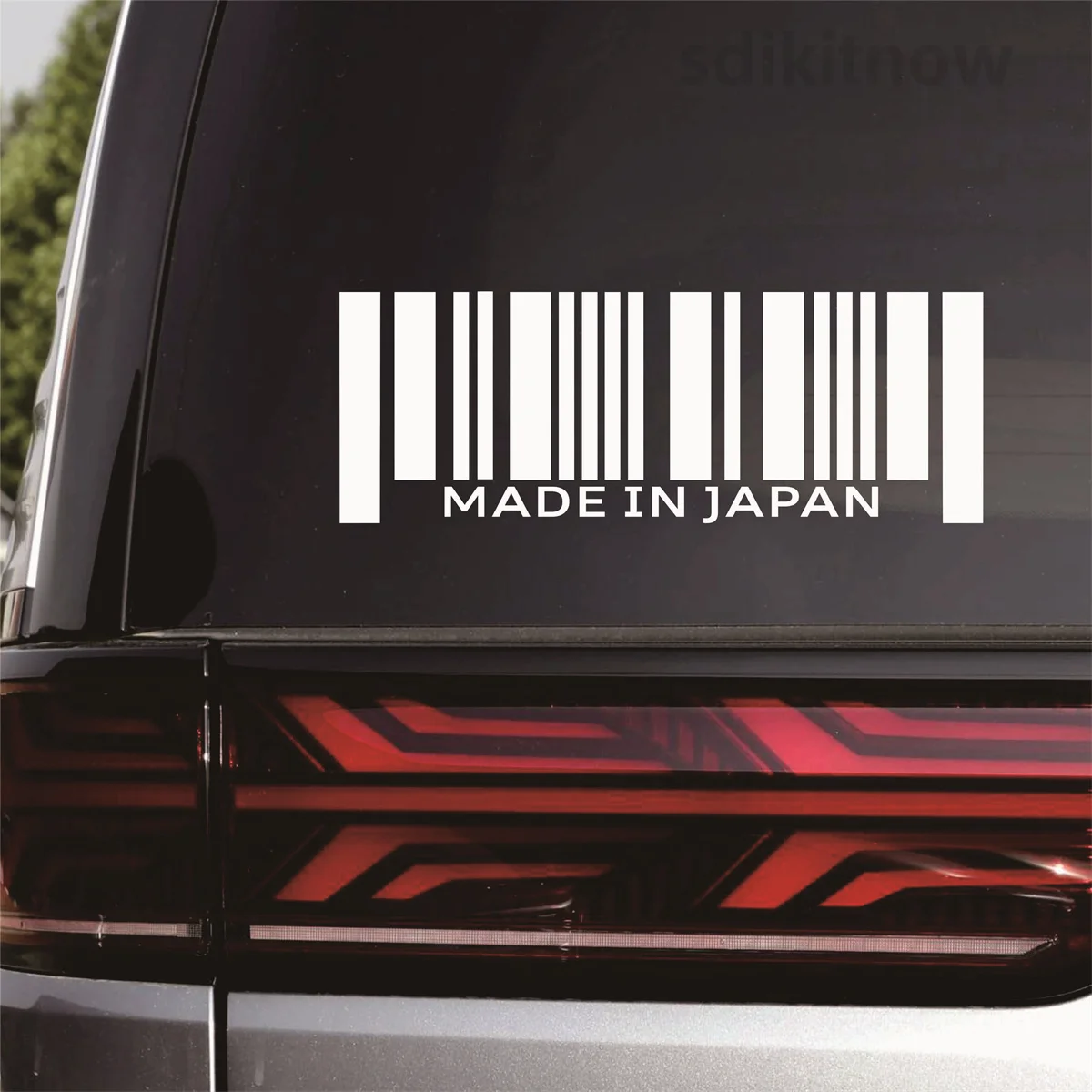 Made in Japan Flag Car Motorbike Vinly Sticker PVC Decal Styling Accessory For Toyota Honda Nissan Mazda Lexus Mitsubishi Yamaha