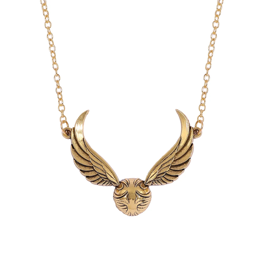 Collar de cerniña Retro de películas, Harry Potters, mundo mágico, regalos de moda, decoración, regalo de recuerdo para fanáticos