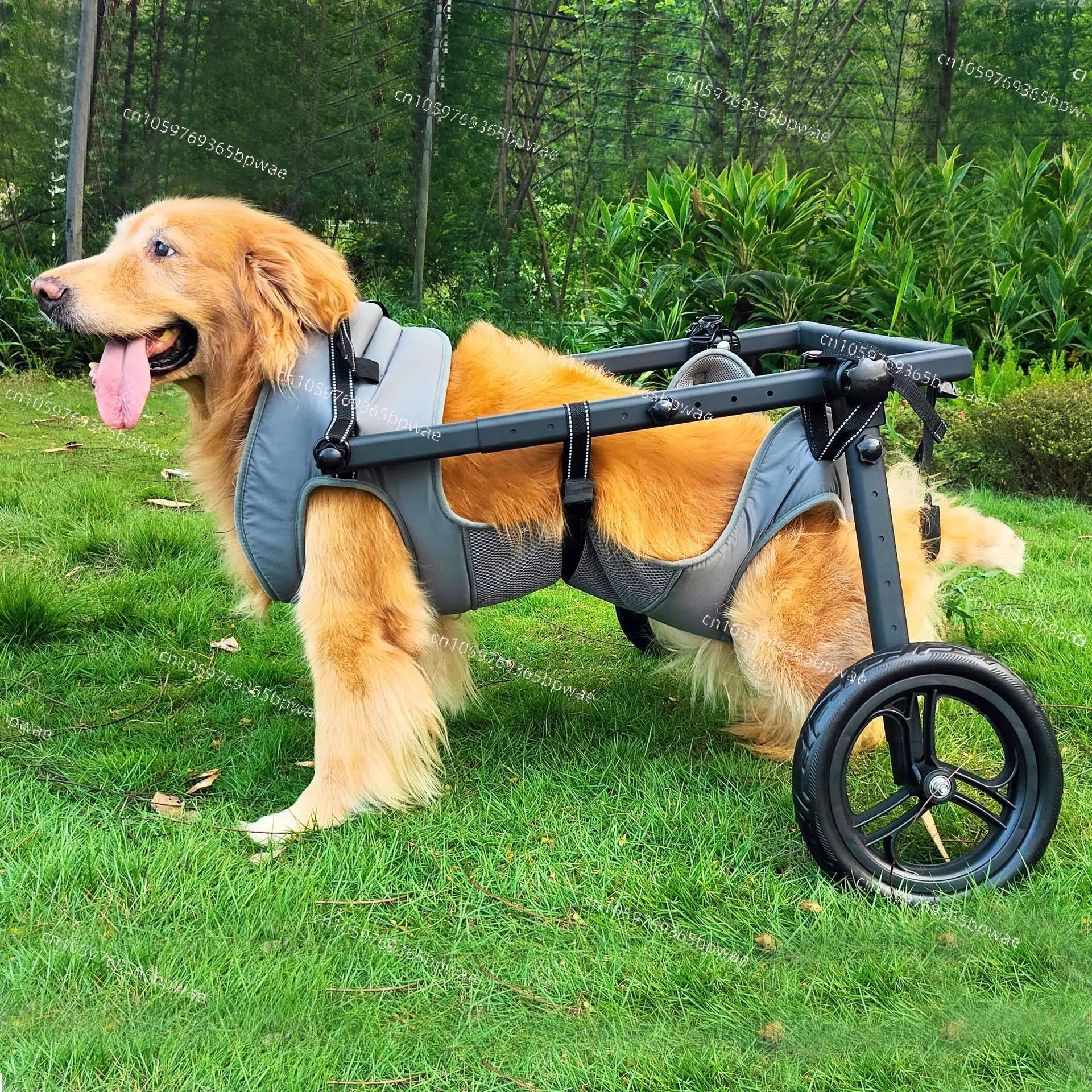 

Medium and Large Pet Dog Wheelchair Dog Rehabilitation Walking Assistance Cart Moped Pet Dog Scooter