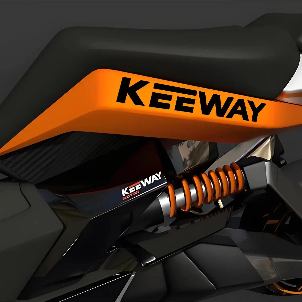 1Set Keeway Lettering Matte Vinyl Motorcycle Fairing Tank Fender Helmet Decal Sticker Waterproof Scratchproof Removable view 4