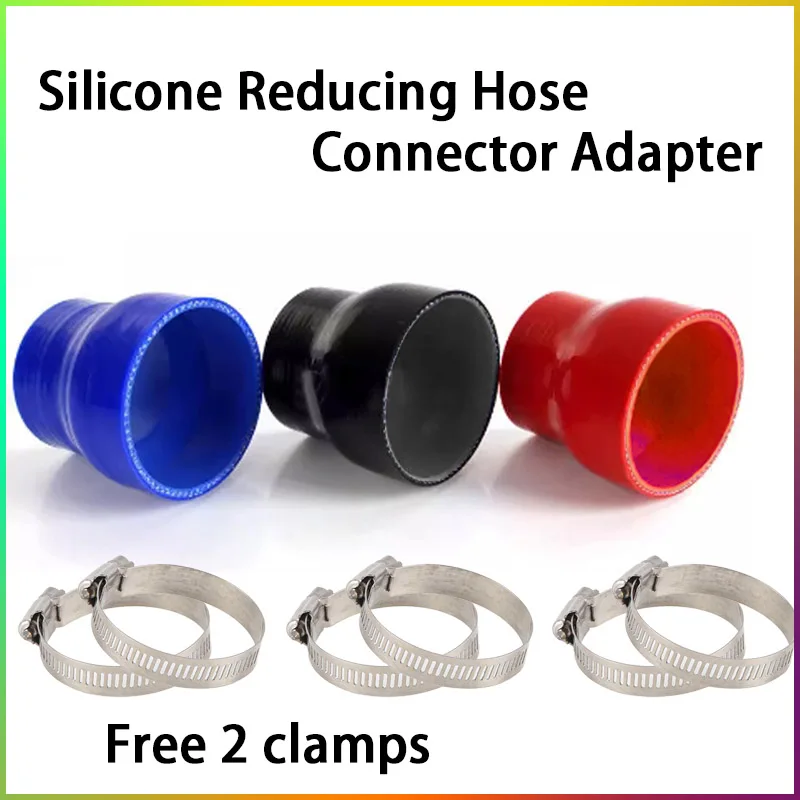 Straight Silicone Reducer Connector Hose L100mm ID16mm-150mm Universal Silicone Hose  Intercooler Turbo Intake Pipe Coolant Hose