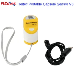 Heltec Sensore Capsule Portatile V3 LoRa ESP32S3 Scheda di Sviluppo WiFi + BT ESP32-S3 SX1262 per Arduino Meshtatic LoRawan IoT