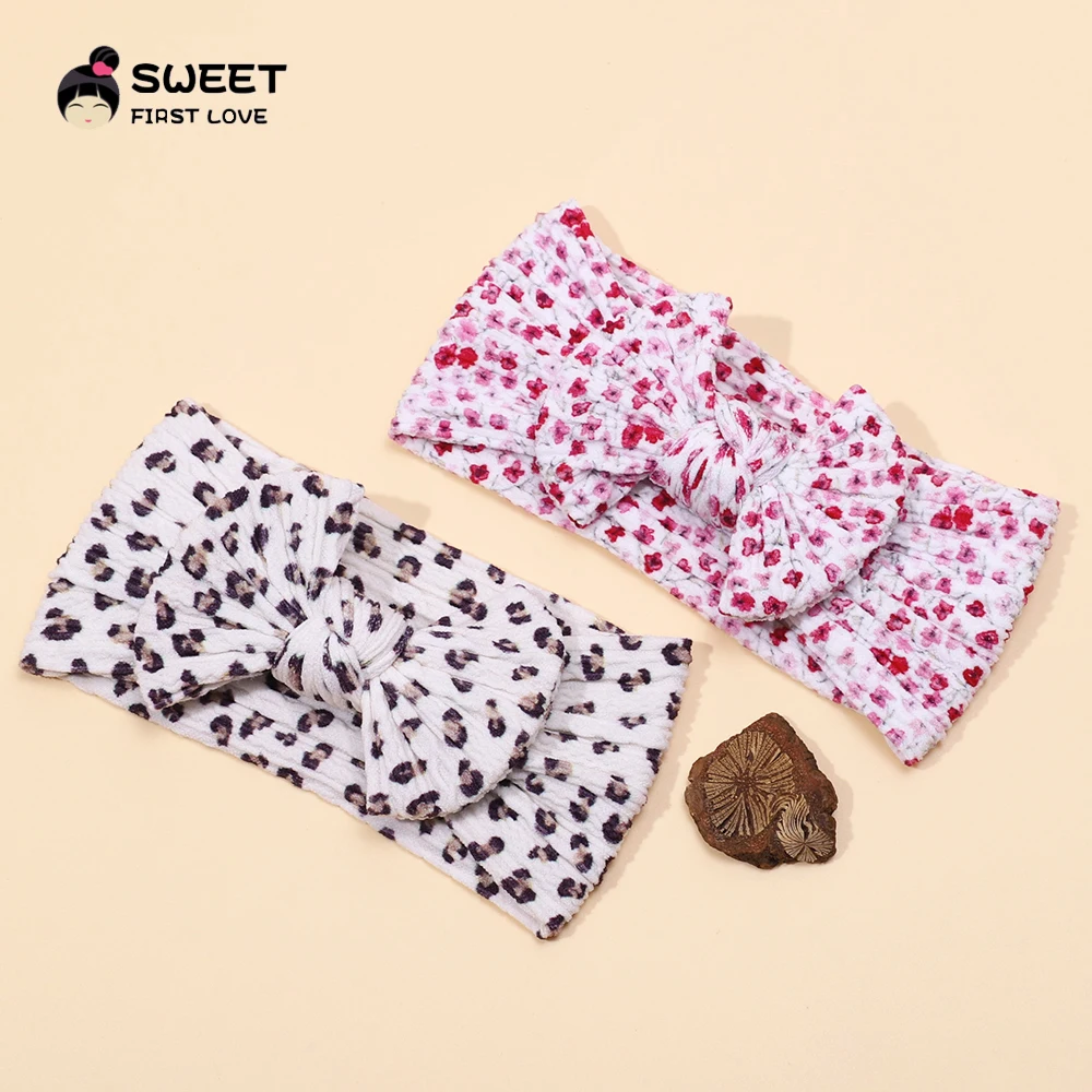 New Cable Knit Print Headband for Newborn Baby Girl Hair Band Hair Bows Girl Baby Accessories Infant Kids Headwear Headdress