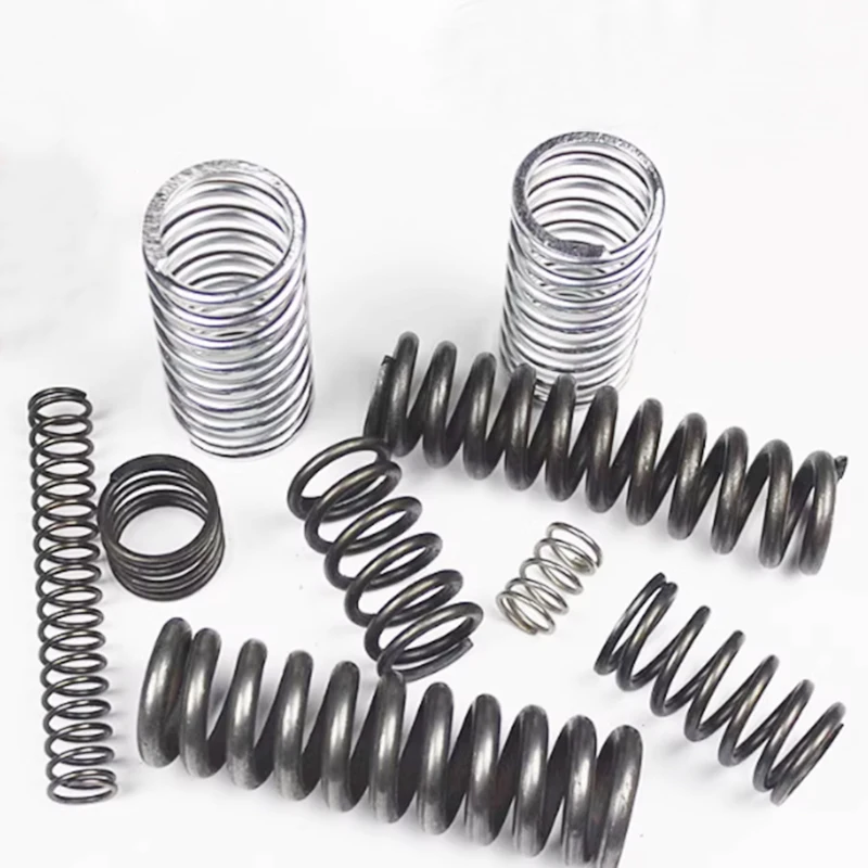 Creamily 1PCS Heavy Duty Big Shock Absorbing Steel Compression Spring Coil Spring Steel Springs Wire Dia 5mm OD25-60mm L45-200mm