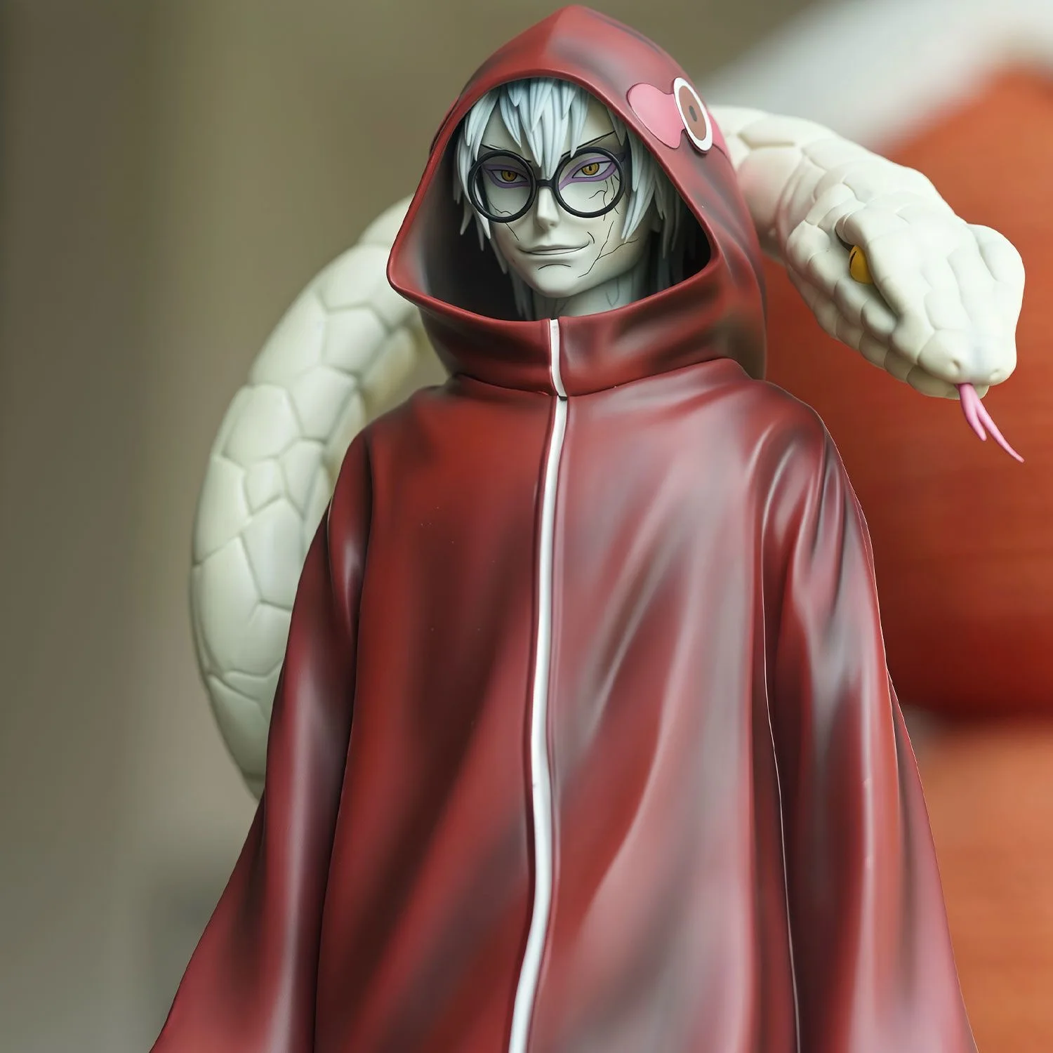 27 cm/10,63 pouces Anime NARUTO Figure Yakushi Kabuto figurines d'action Pvc Statue bureau ornement Collection modèle jouets cadeaux