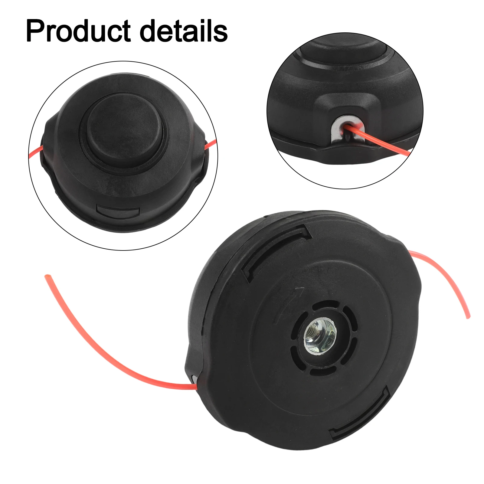 Bump And Feed Trimmer Head Blade Coil M8 X 1.25 LH 1 Or 2 Pieces Bump And Feed System Compatible With Trimmers