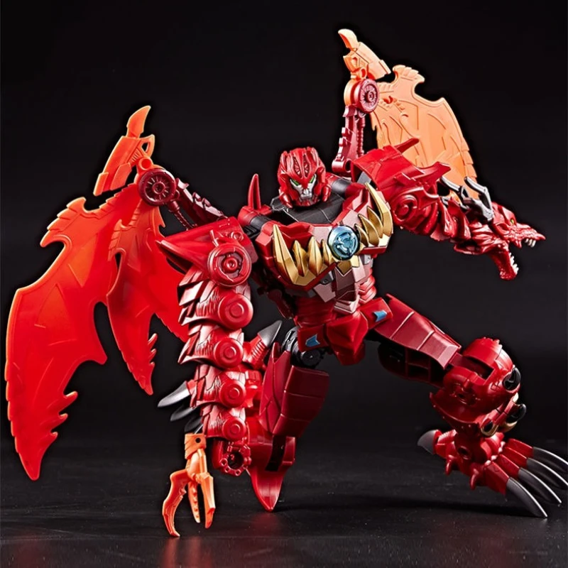 

Transforming Robot 15''/Two Forms Dragon Warrior Action Figure Boys Collect Toys and Leisure Children Toy Holiday,birthday Gifts
