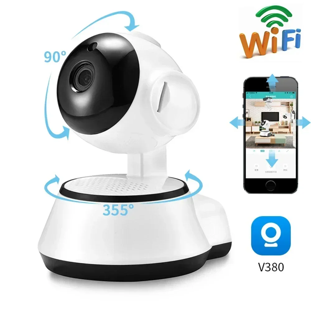 V380 Pro IP Camera HD Cloud Wireless Intelligent Auto Tracking Of Human Surveillance camera Smart Home CCTV Network Wifi Camera