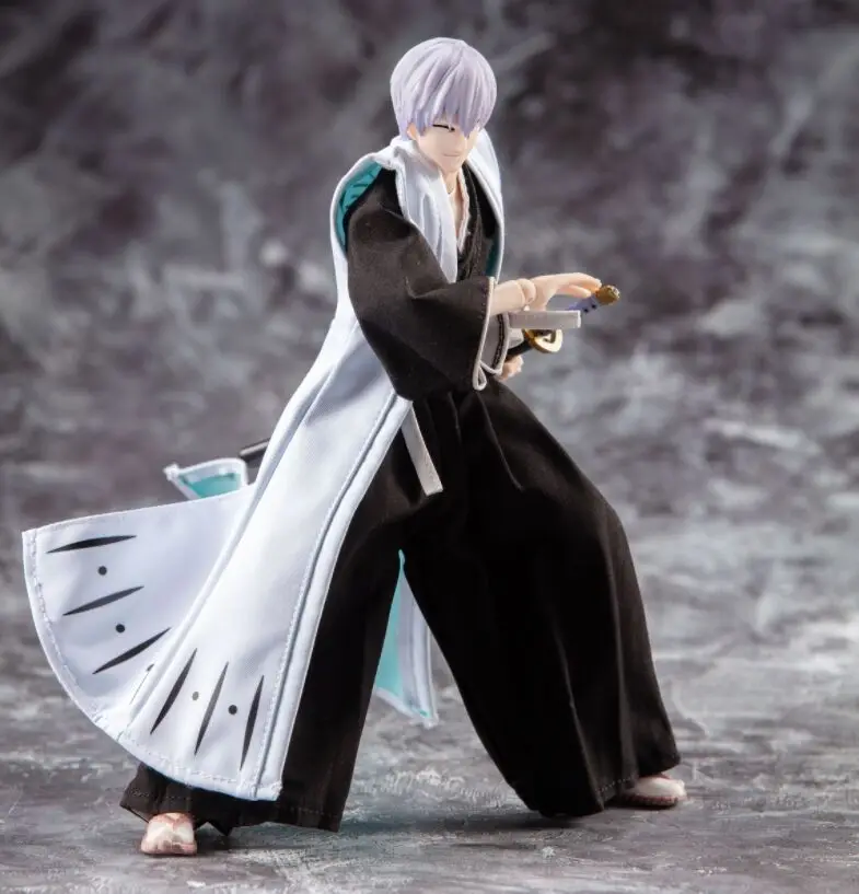 DASIN anime BLEACH Ichimaru Gin pvc action figure GT model toy 1/10