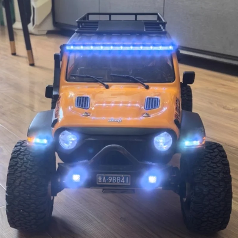 New V3 Yk4082 1/8 Remote Control Electric Simulation Four-Wheel Drive Two-Speed Climbing Off-Road Vehicle Differential Speed Toy