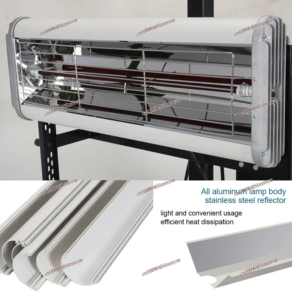 

2600w Shortwave Infrared Paint Curing Lamp Paint Baking Dryer Heater for Car Spray Booth