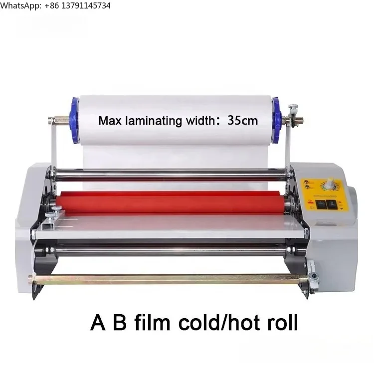 A3 Laminator Machine Semi-Automatic 7 Days Door Hot/Cold Transfer PET Film A-B Film UV DTF Printer New Condition