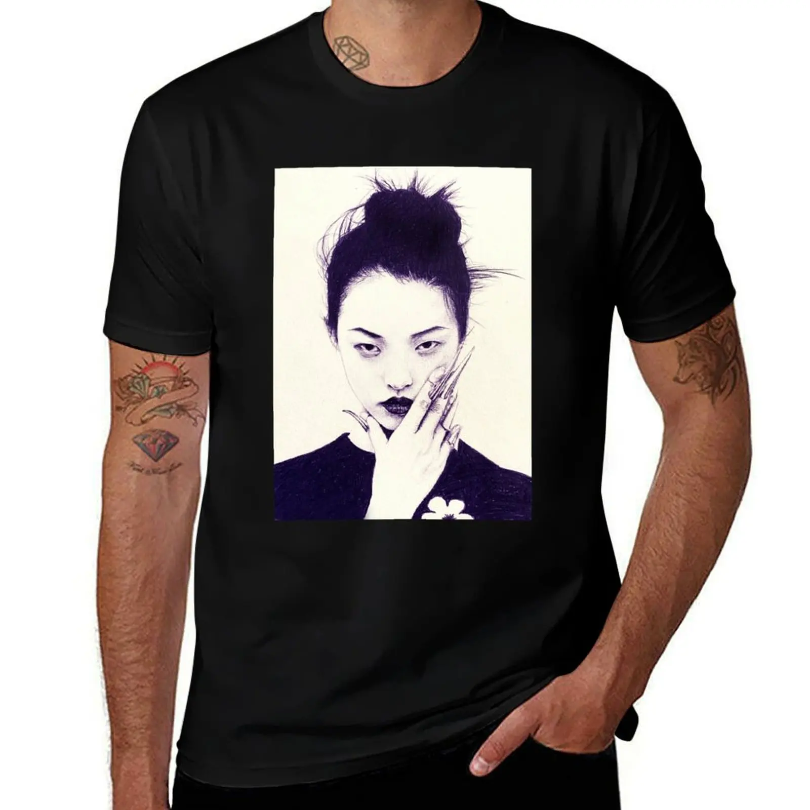 تي شيرت رجالي تي شيرت قميص قميص جرافيك أساسي تي شيرت رجالي جرافيك تي تهديد #1