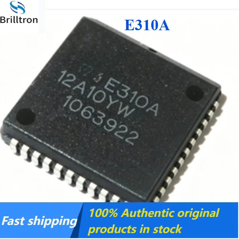 2-10PCS E310A PLCC-44 Car Computer Vulnerable Driver Chip Brand New Original in Stock , Fast Shipping.