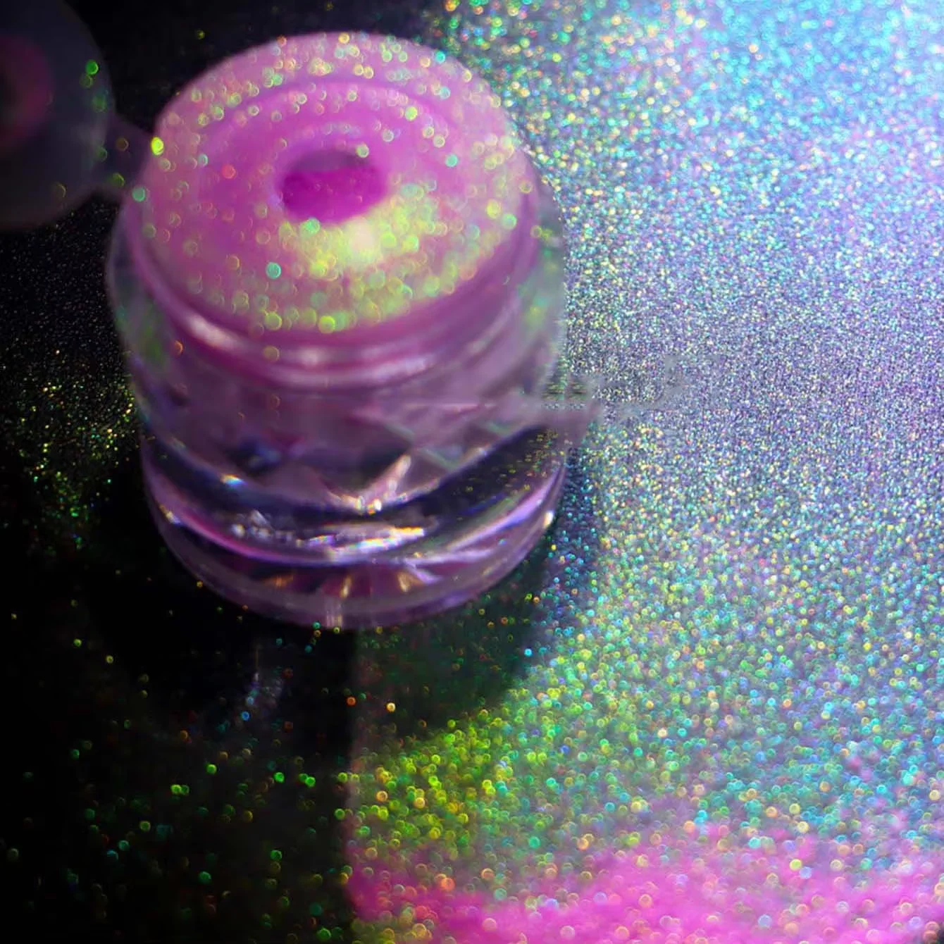 1g Sparkle Makeup Loose Sirena Aurora Silice Camaleonte Cambio colore Pigmento Multi Pigmento in polvere