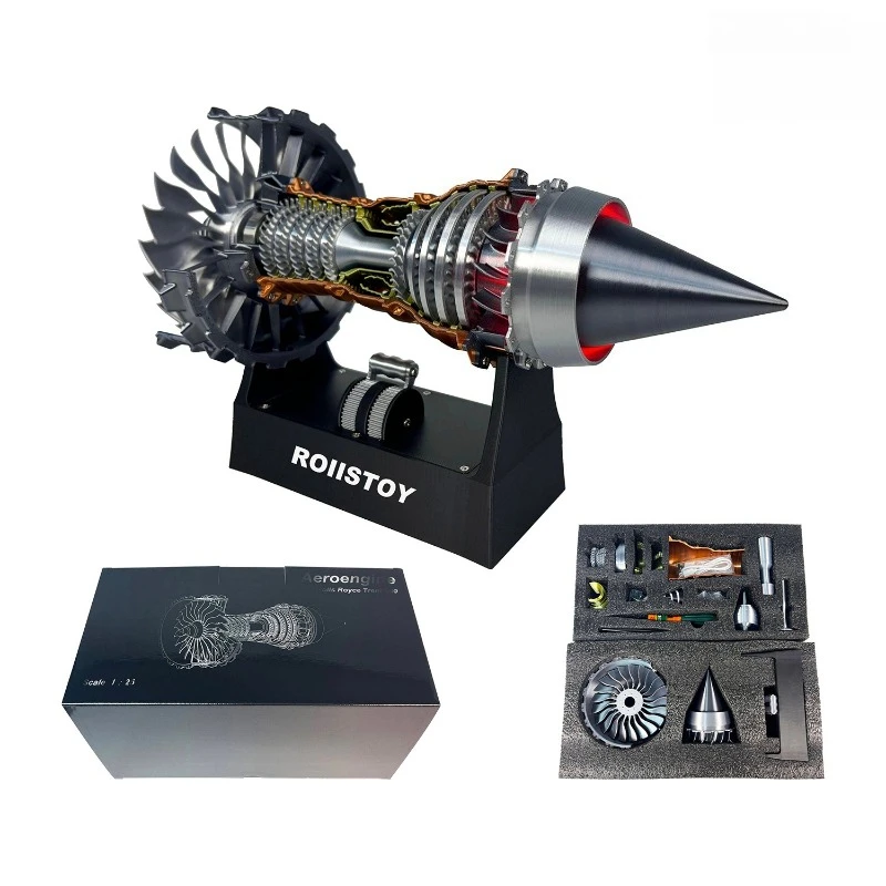 

Jet Aero Engine Model Simulation Space Shuttle Turbofan Engine Assembled Luminous Launchable Toy