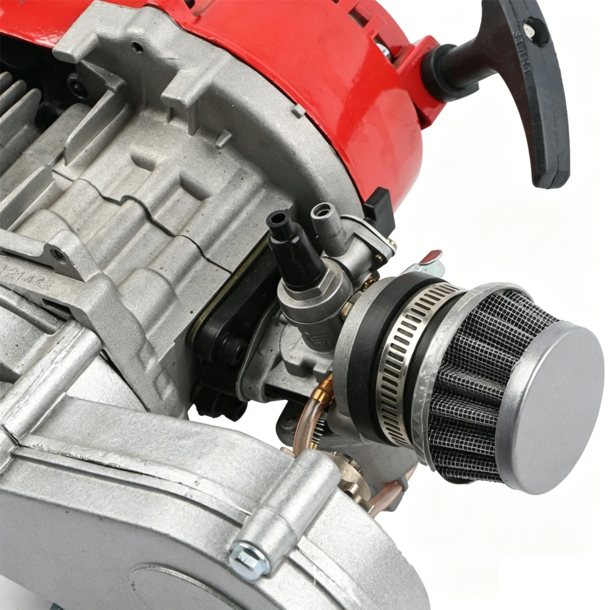 2-stroke engine assembly mini motorcycle ATV47cc49cc engine red starter