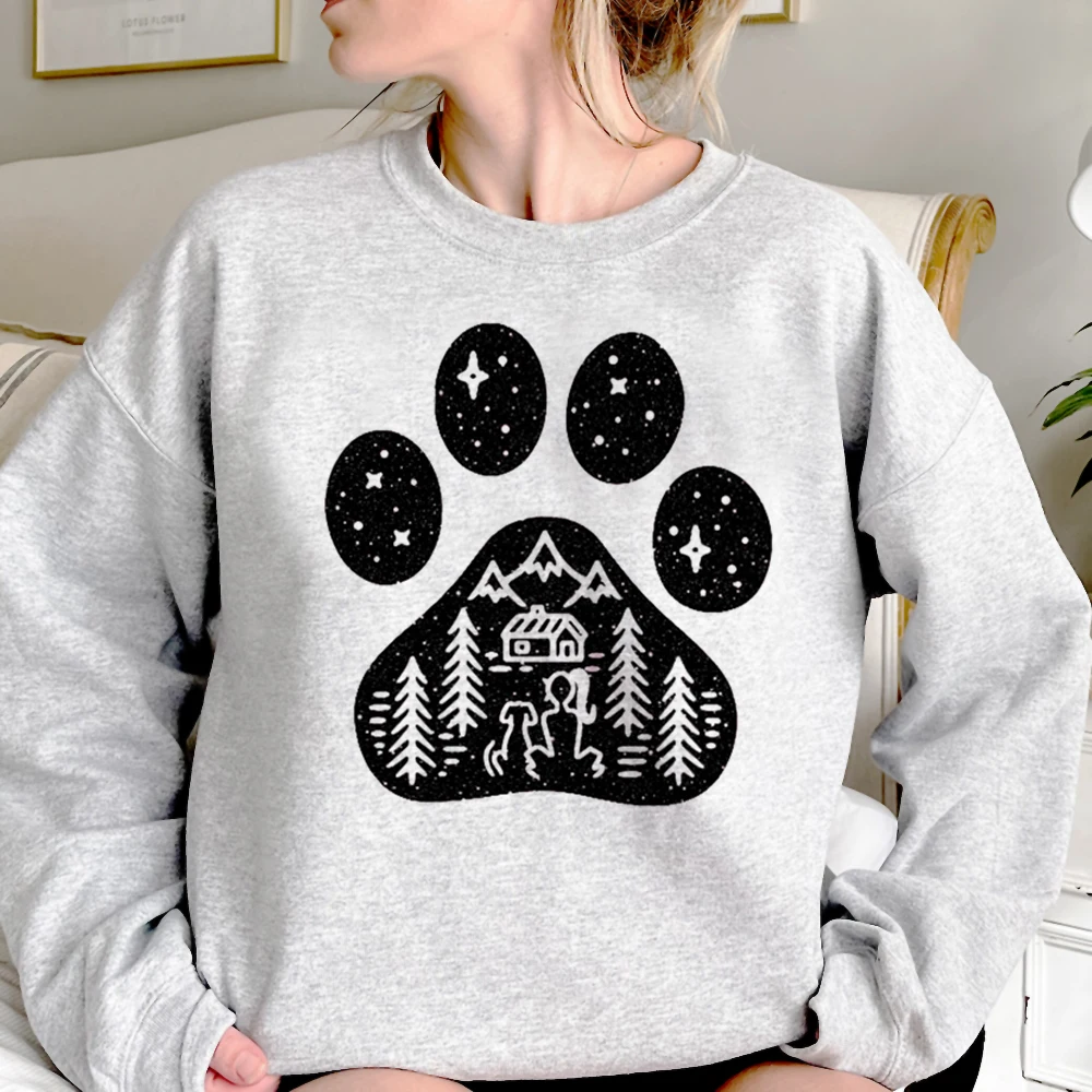 

French Bulldog hoodies women Kawaii gothic Winter streetwear Hood clothes women graphic sweatshirts