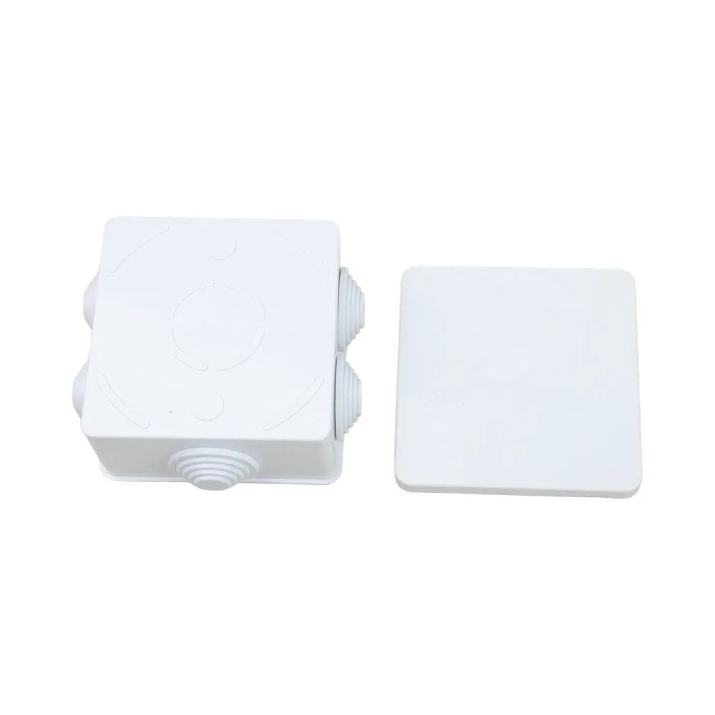 Cable Junction Box Junction Box For Outdoor Home Improvement 1pcs 85x85x50mm Solar Energy Accessory Cable Junction