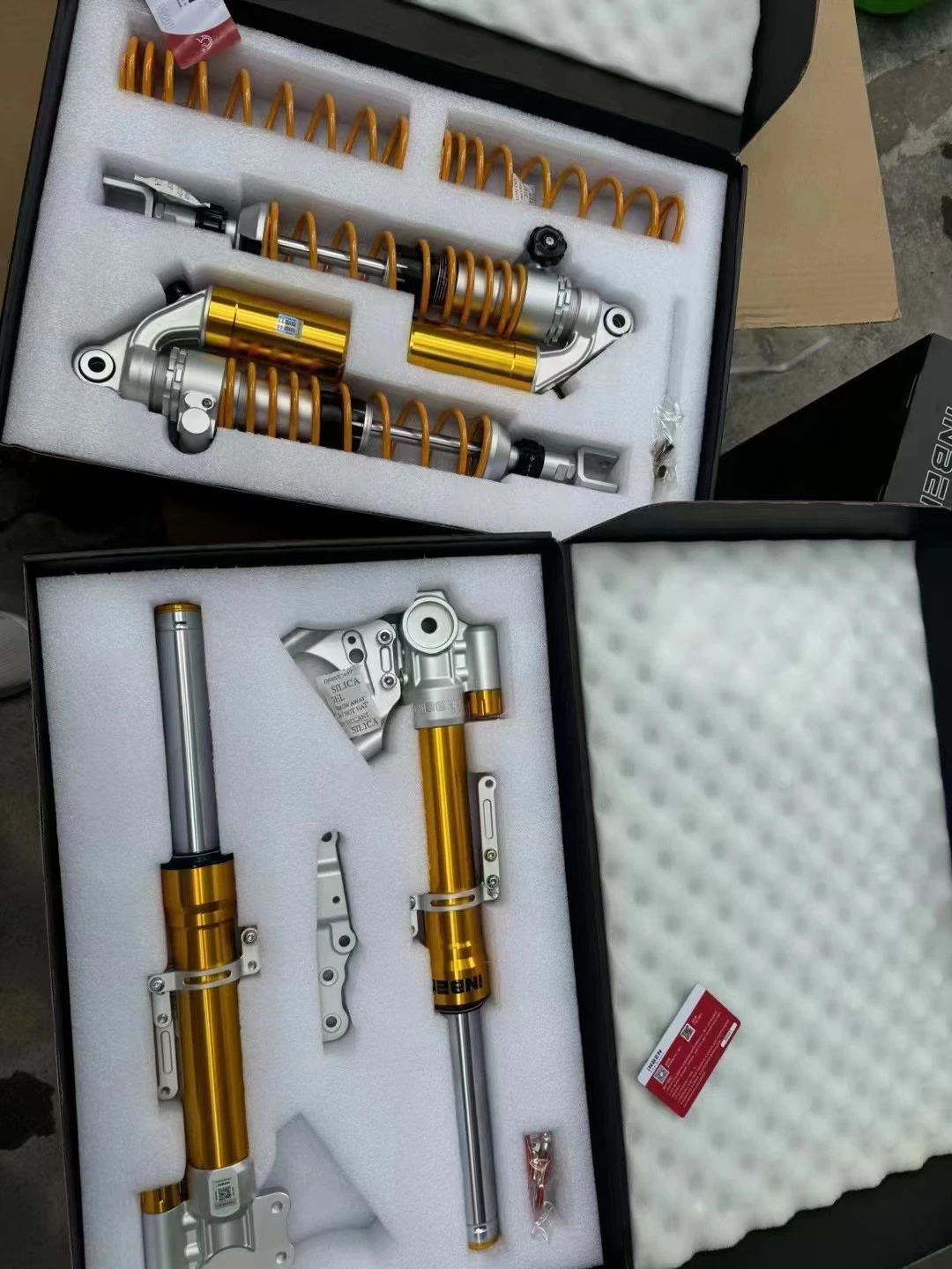 

INBEN Suitable for Ho nda Fosha 350 modified shock absorber Front fork inverted front shock absorber Rear shock absorber