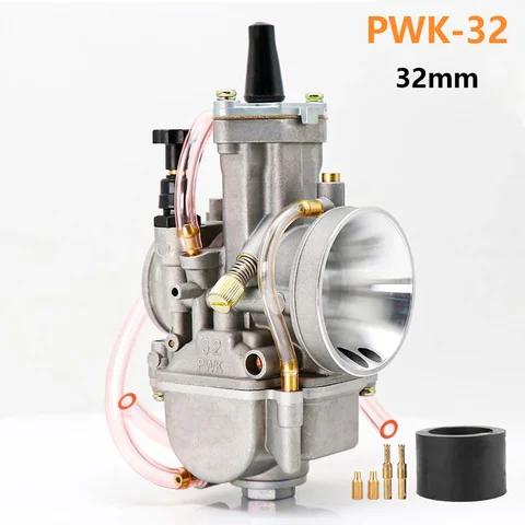 Карбюратор PWK с Power Jet для Keihin 2T 4T ATV Quad Go Kart 75-250cc Универсальный мотоциклетный карбюратор PWK 24 26 28 30 32 34 мм