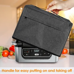 Dust Cover for AG301 AG302 AG400 Air Fryer Cover with Storage Pockets&Handle Waterproof Durable Kitchen Baking Toaster Dust Cap