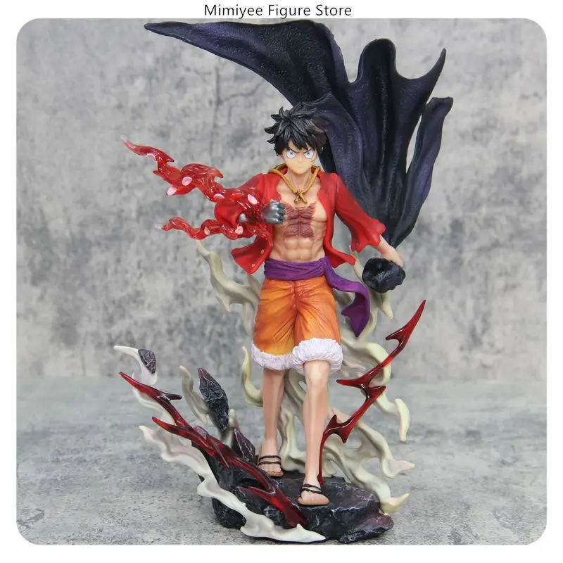 

28CM One Piece Luffy Walking Pose Anime Figure Model Statue Collectible Desktop Decoration Ornament Toy Gift
