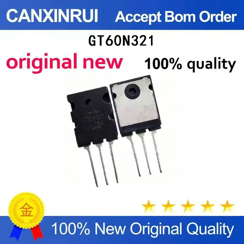 

(5-100 Pieces) Brand new original GT60N321 TO-264 MOSFET 1000V 60A spot chip IC