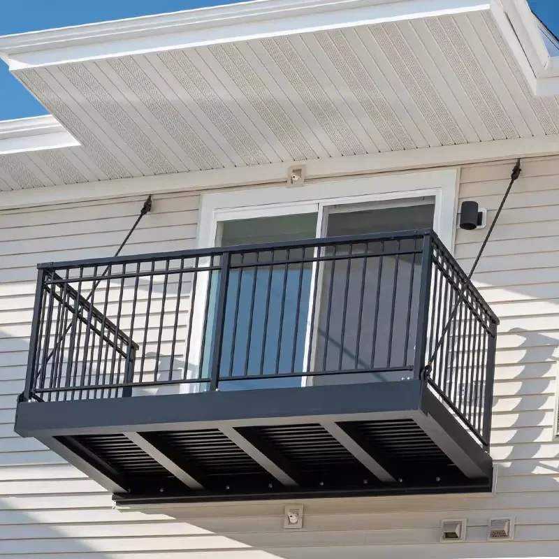 Manufacturer Direct Supply Popular Modular Aluminum Railing System Balcony and Deck Railing