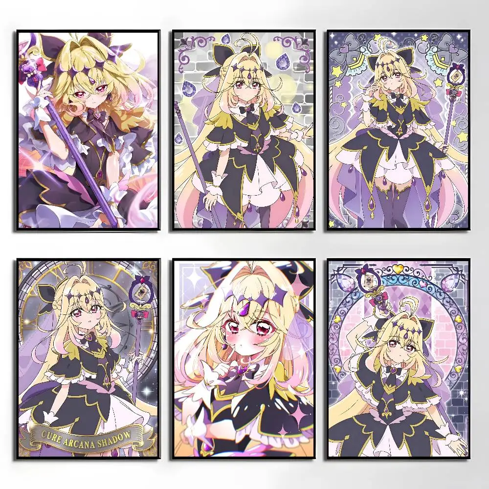 1pc Anime Cure Arcana Shadow Poster Sticker Print Waterproof Wall Art For Living Room Bedroom Home Decor